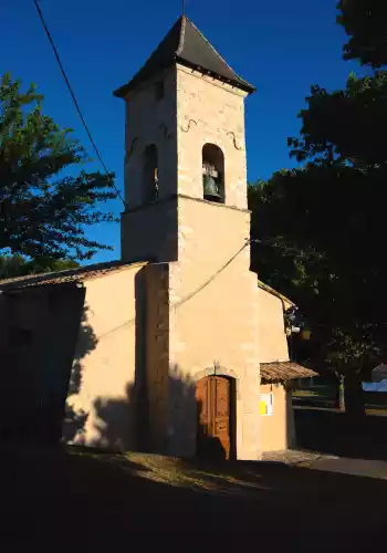 l'Église de Ferrassières (Drôme)