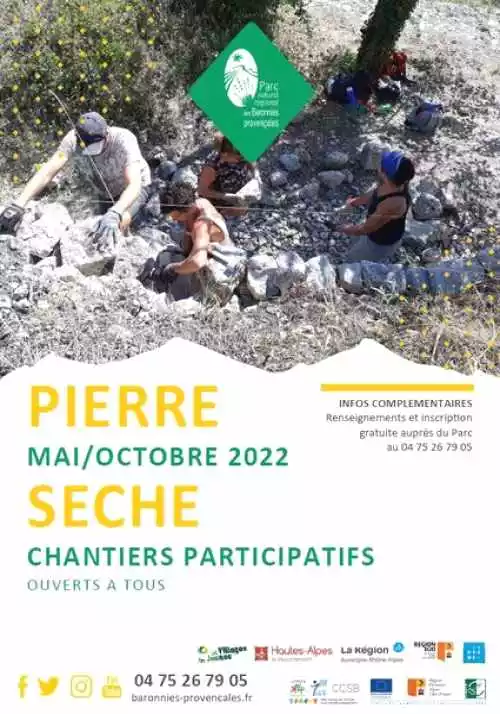 Chantier participatif "pierre sèche"