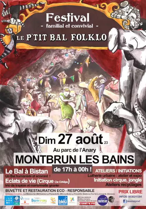 Le P’tit Bal Folk avec Le Bal à Bistan