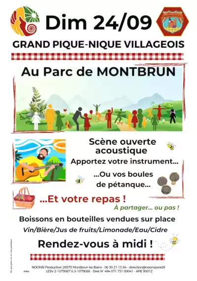 Grand pique-nique villageois