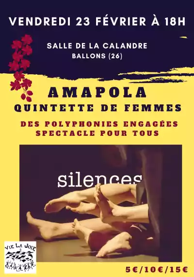 Amapola "Silences"
