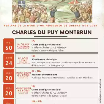Charles Du Puy Montbrun: le colloque