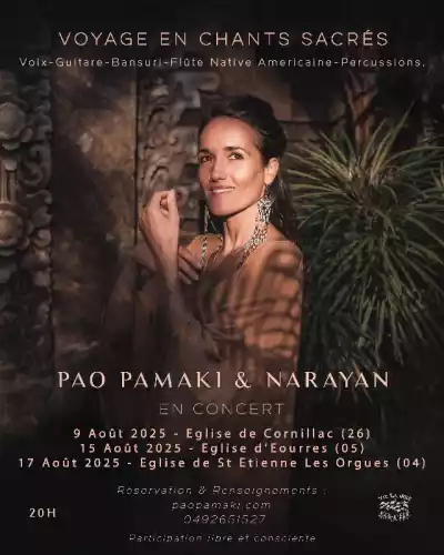 Voyage en chants sacrés - Pao Pamaki & Narayan