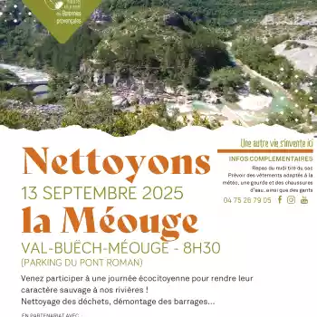 Nettoyons la Méouge
