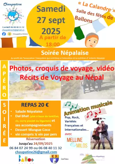 Soirée Népalaise