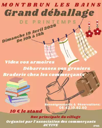 Grand d&eacute;ballage de Printemps