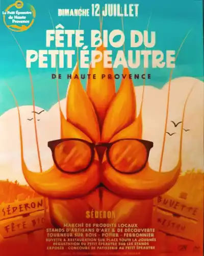 F&ecirc;te Bio du Petit &Eacute;peautre de Haute Provence