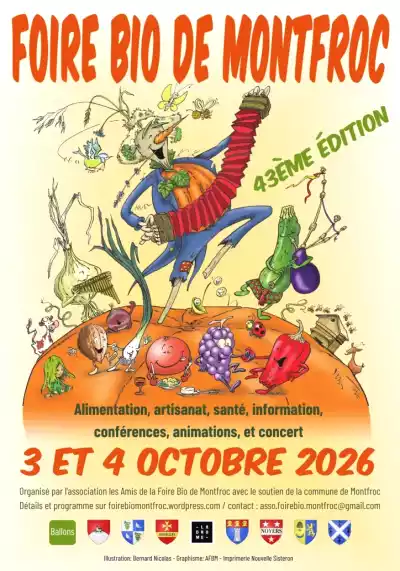 43&egrave;me Foire Bio de Montfroc