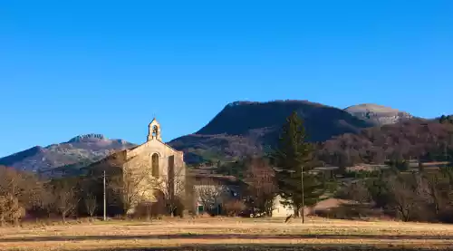 ND de Calma (Lachau Drôme) en hiver