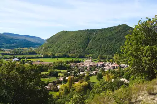 Vue de lachau et du val de Méouge vers Séderon