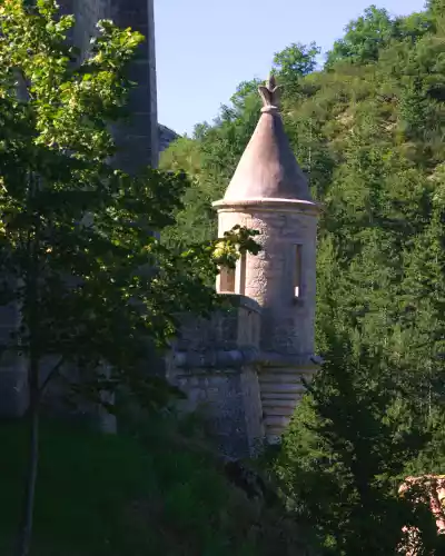 Tourelle du château d'Aulan