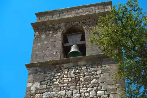 Clocher de l'église de Reilhanette