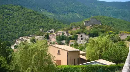 Vue de Reilhanette (Drôme)