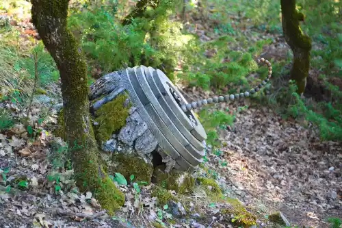 sentier land-art à Savoillan (84)